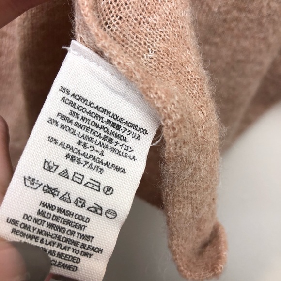 FREE PEOPLE pointelle dolman sweater s - Picture 5 of 9